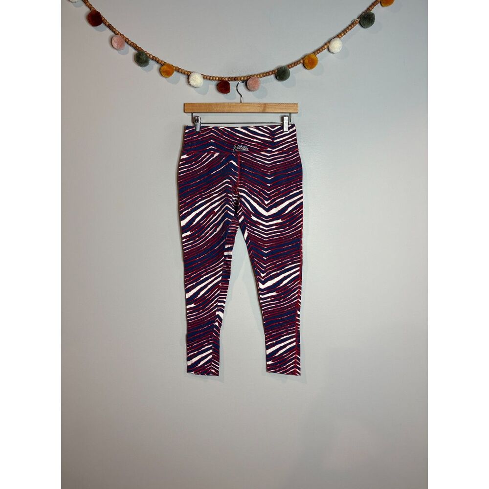 Buffalo Bills NFL Zubaz cropped leggings